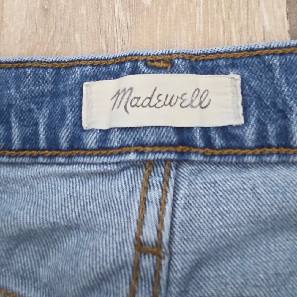 Madewell Balloon Jeans Women 27 High Rise Tapered Light Wash Denim 27x25 - Picture 2 of 13